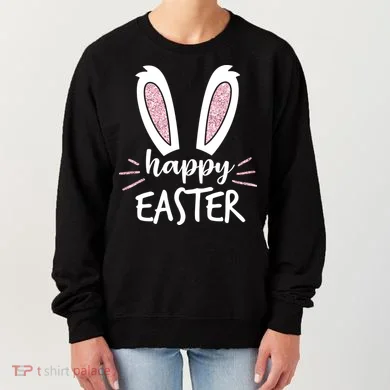 Happy Easter Bunny Ears Women's Sweatshirt
