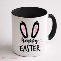 Happy Easter Bunny Ears Coffee Mug thumb 1