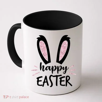Happy Easter Bunny Ears Coffee Mug