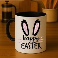 Happy Easter Bunny Ears Coffee Mug thumb 4