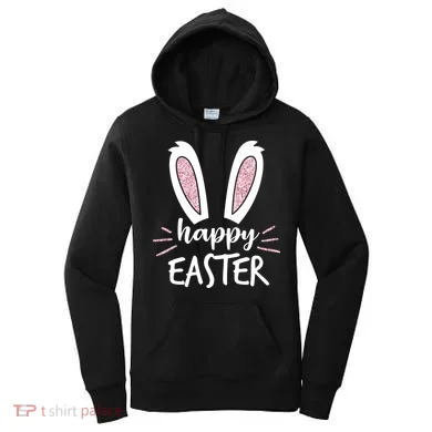 Happy Easter Bunny Ears Women's Hoodie