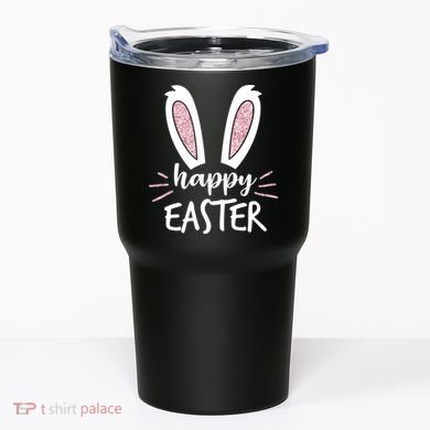 Happy Easter Bunny Ears Tumbler