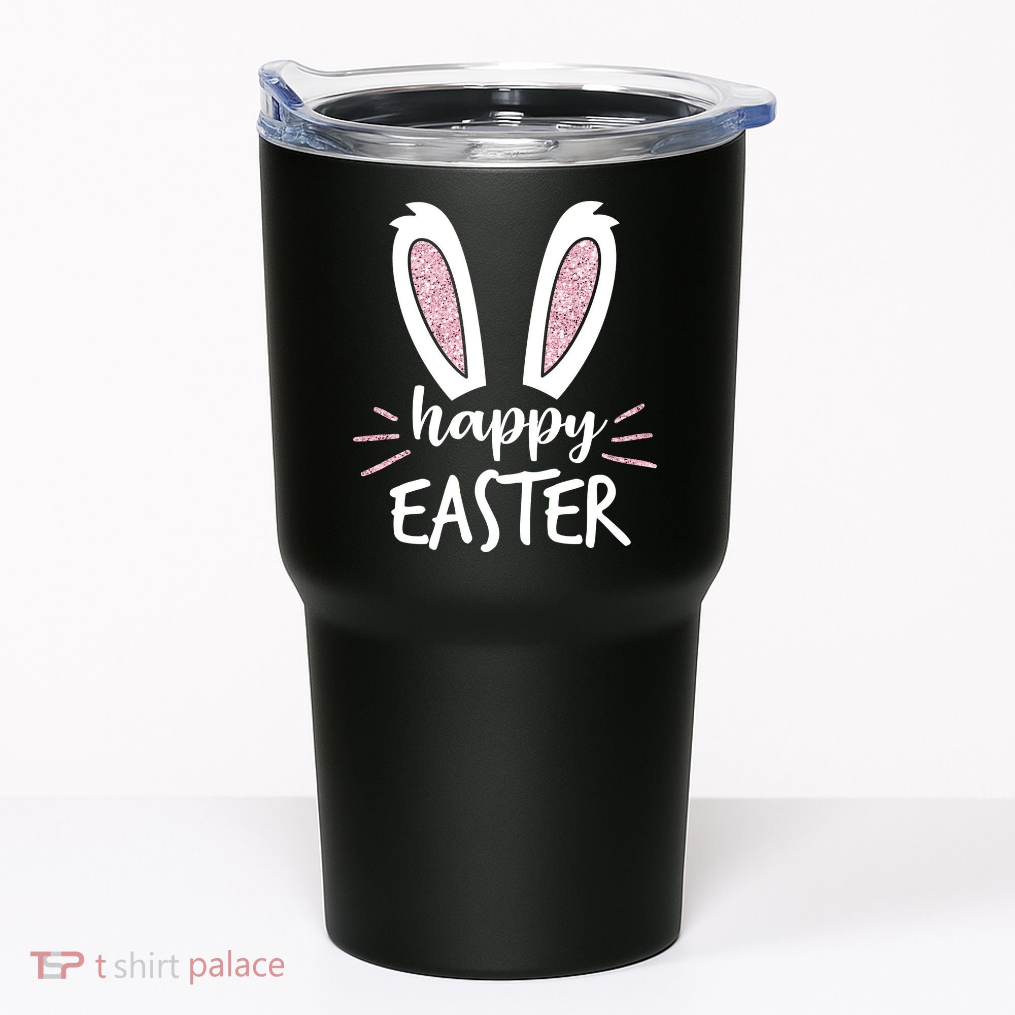 Happy Easter Bunny Ears Tumbler