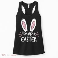 Happy Easter Bunny Ears Women's Tank Top thumb 0