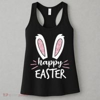Happy Easter Bunny Ears Women's Tank Top thumb 3