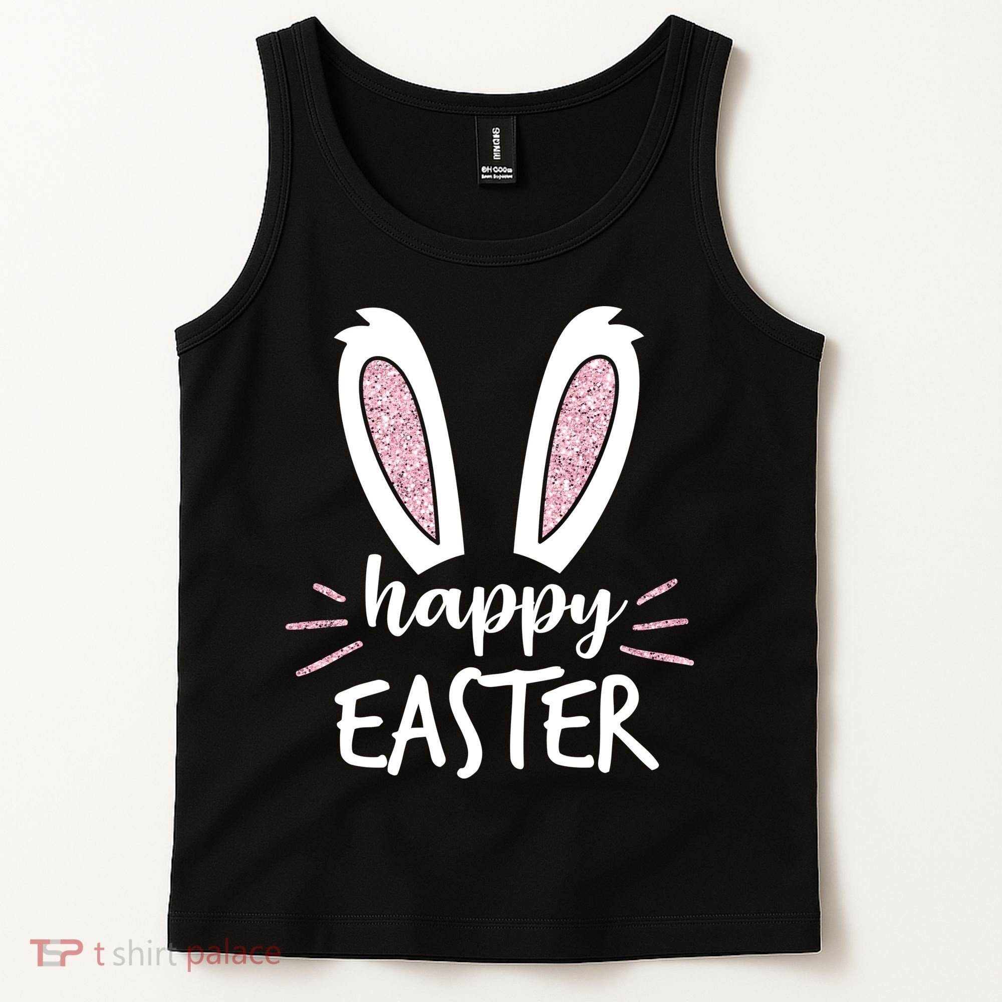 Happy Easter Bunny Ears Tank Top
