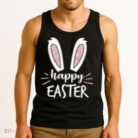 Happy Easter Bunny Ears Tank Top thumb 3