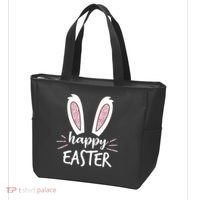 Happy Easter Bunny Ears Tote Bag thumb 3
