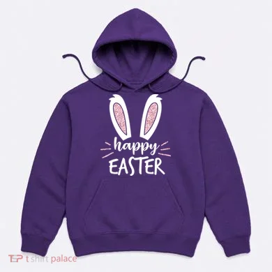 Happy Easter Bunny Ears Hoodie