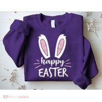 Happy Easter Bunny Ears Sweatshirt thumb 2