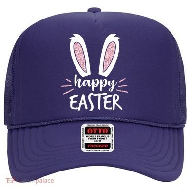 Happy Easter Bunny Ears Hat