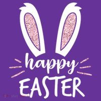 Happy Easter Bunny Ears Toddler Hoodie thumb 2