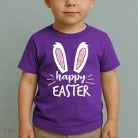 Happy Easter Bunny Ears Toddler T-Shirt thumb 2