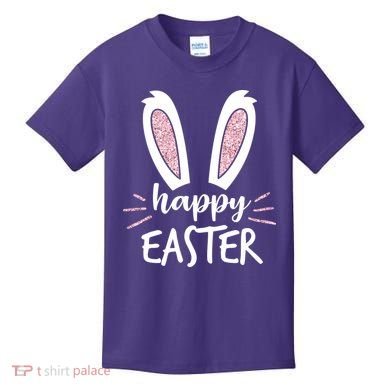 Happy Easter Bunny Ears Kids T-Shirt