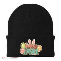 Happy Easter Bunny Ears Holiday Beanie thumb 0