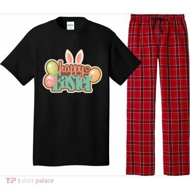Happy Easter Bunny Ears Holiday Pajama Set