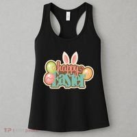 Happy Easter Bunny Ears Holiday Women's Tank Top thumb 3