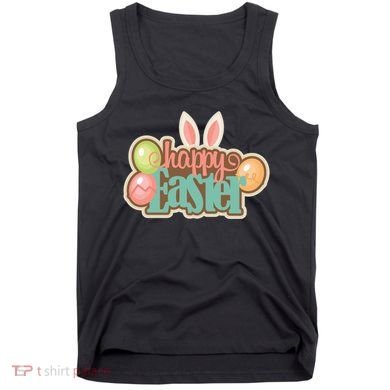 Happy Easter Bunny Ears Holiday Tank Top