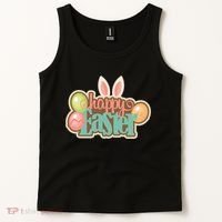 Happy Easter Bunny Ears Holiday Tank Top thumb 2