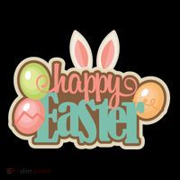Happy Easter Bunny Ears Holiday Tank Top thumb 6