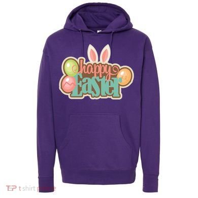 Happy Easter Bunny Ears Holiday Hoodie