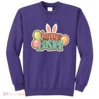 Happy Easter Bunny Ears Holiday Sweatshirt thumb 0