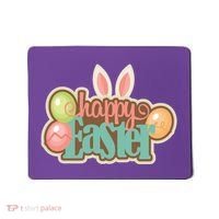 Happy Easter Bunny Ears Holiday Mousepad thumb 0
