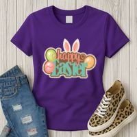 Happy Easter Bunny Ears Holiday Women's T-Shirt thumb 3