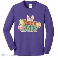 Happy Easter Bunny Ears Holiday Kids Long Sleeve Shirt thumb 0