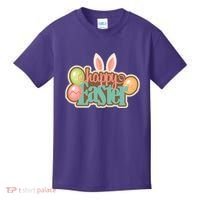 Happy Easter Bunny Ears Holiday Kids T-Shirt thumb 0