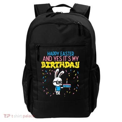 Happy Easter Birthday Bunny Cake Bday Party Backpack