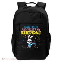 Happy Easter Birthday Bunny Cake Bday Party Backpack thumb 0