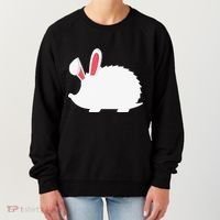 Hedgehog Easter Bunny For Women's Sweatshirt thumb 0