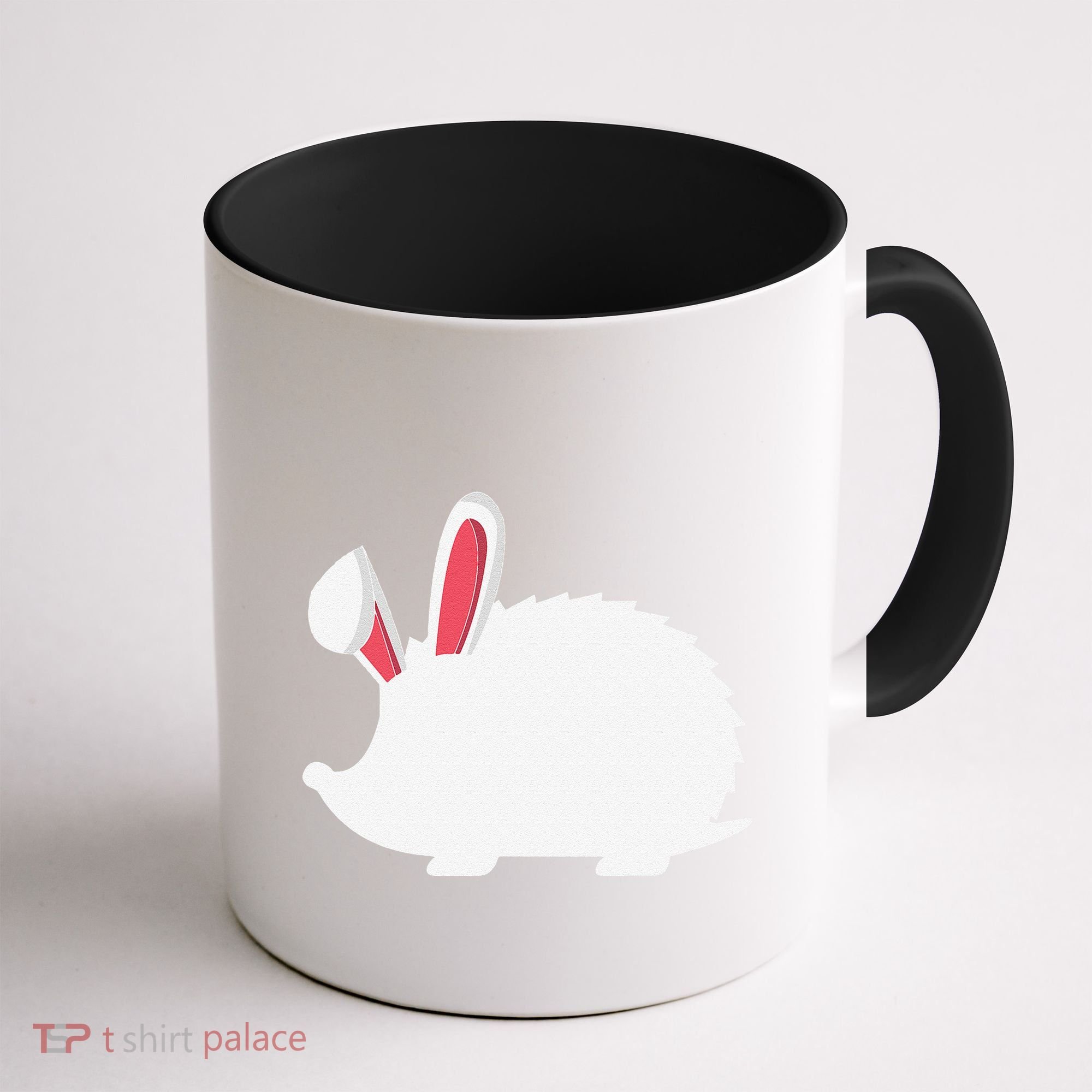Hedgehog Easter Bunny For Coffee Mug