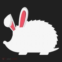 Hedgehog Easter Bunny For Beanie thumb 2