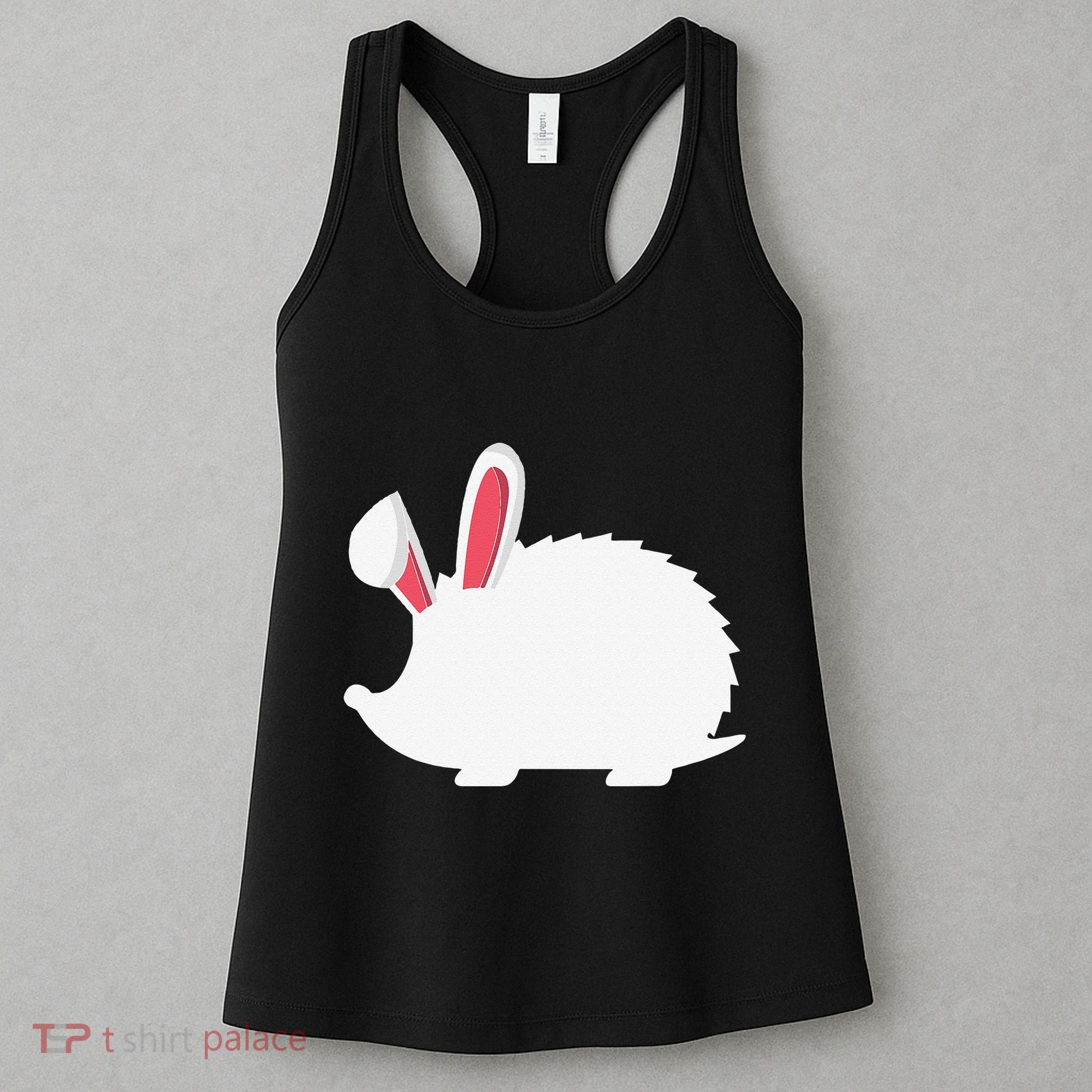 Hedgehog Easter Bunny For Women's Tank Top