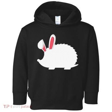 Hedgehog Easter Bunny For Toddler Hoodie