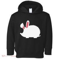 Hedgehog Easter Bunny For Toddler Hoodie thumb 0