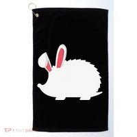 Hedgehog Easter Bunny For Golf Towel thumb 0