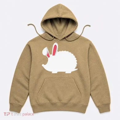 Hedgehog Easter Bunny For Hoodie