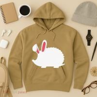 Hedgehog Easter Bunny For Hoodie thumb 3
