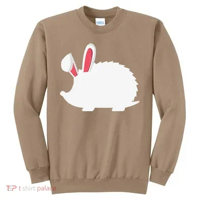 Hedgehog Easter Bunny For Sweatshirt