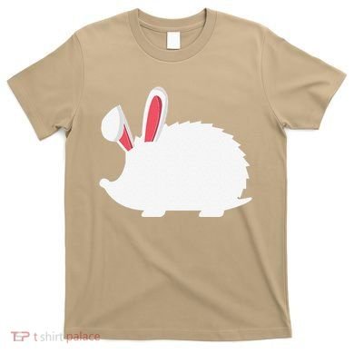 Hedgehog Easter Bunny For T-Shirt