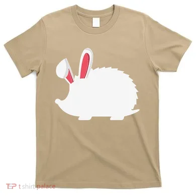 Hedgehog Easter Bunny For T-Shirt