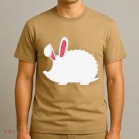 Hedgehog Easter Bunny For T-Shirt thumb 3