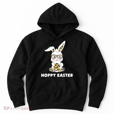 Hoppy Easter Bunny Cute Holiday Hoodie
