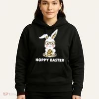 Hoppy Easter Bunny Cute Holiday Hoodie thumb 5