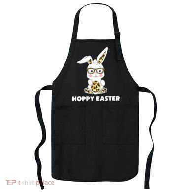 Hoppy Easter Bunny Cute Holiday Apron