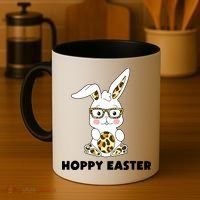 Hoppy Easter Bunny Cute Holiday Coffee Mug thumb 4