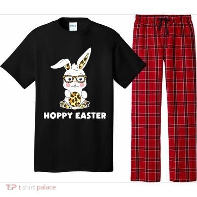 Hoppy Easter Bunny Cute Holiday Pajama Set